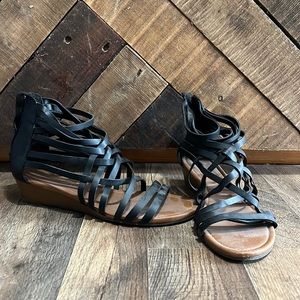Black Strappy Sandals